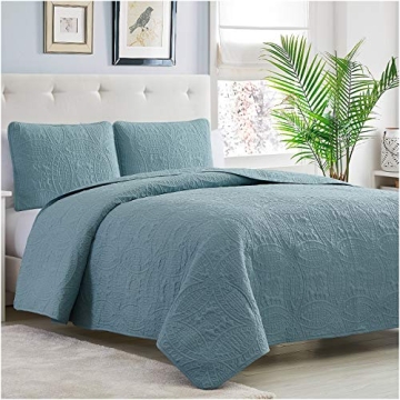 Mellanni King Bedspread - Ultra Soft Oversized Quilt