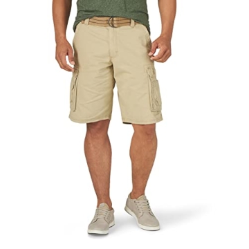 Lee Men's Dungarees New Belted Wyoming Cargo Shorts - Comfortable and Stylish Cargos