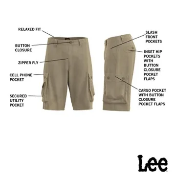 Lee Men's Belize Cargo Shorts for Comfort and Style