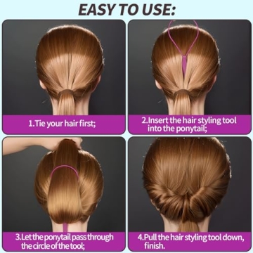 Teenitor French Braid Hair Styling Tools - 4pcs Set