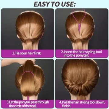 Teenitor French Braid Hair Styling Tools - 4pcs Set