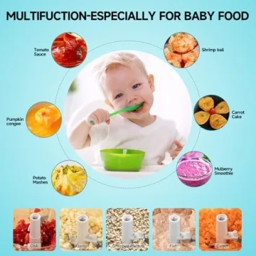 Ziweaye Manual Food Processor - Compact Garlic Chopper for All