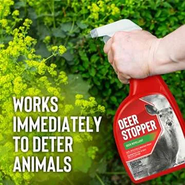 Deer Stopper: All-Natural Deer Repellent for Garden Protection