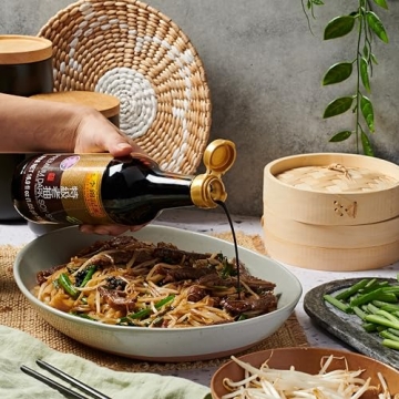 Lee Kum Kee Premium Dark Soy Sauce - Non-GMO & Vegan