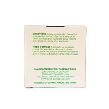 Sun Chlorella Cream Face Moisturizer Deep Hydration Boost, Natural Skin Care Helps Restore Balance &...