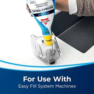 BISSELL Deep Clean + Antibacterial Formula, 40 oz. (1568), Model Number: 1568A