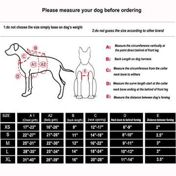 Durable ICEFANG Tactical Dog Harness for All Sizes