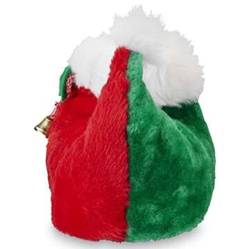 Joe Boxer Women's Elf Christmas Slippers