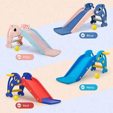 NYEEKOY Toddler Slide Climber Playset for Fun Adventures