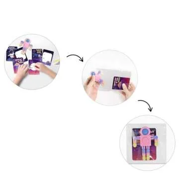 24 Packs Valentines Cards for Kids Classroom with Fidget Sensory Spinners Toy,Valentines Day Gifts for Kids with Valentine Party Favor School Exchange Gifts