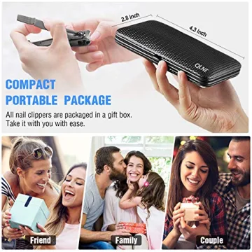 High Precision 18 in 1 Manicure Pedicure Kit for All Ages