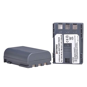 Batmax Canon NB-2L Battery Dual Charger Kit