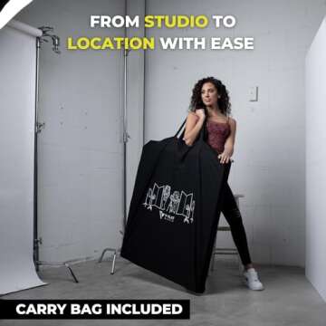 V-FLAT WORLD Foldable V-Flat 2.0 Photography Reflector