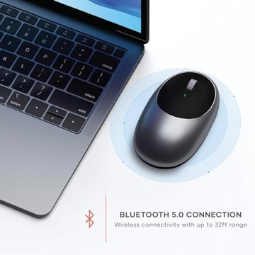 Satechi M1 Wireless Mouse for Mac - Sleek Rechargeable Design