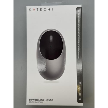 Satechi M1 Wireless Mouse for Mac - Sleek Rechargeable Design