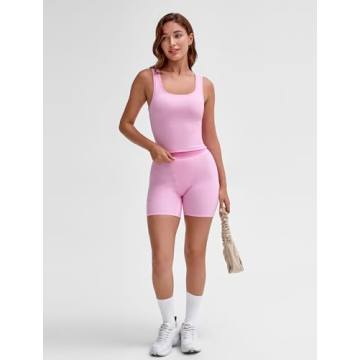 Women's 2-Piece Cotton Rib Tank Sets Comfortable & Stylish