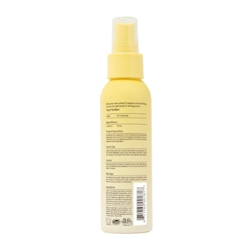 Sun Bum Blonde Formula Hair Lightener, Spray, Banana Scent, 4 oz, For Blonde to Medium Brown Hair Types, Color Treated, Cruelty Free