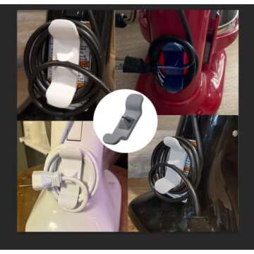 YAGIS-S (Glue Upgraded) Cord Organizer for Appliances - 3 Pack Cord Wrap Cord Holder Cable Organizer for Storage Small Home Appliances, Air Fryer, Toaster, Blender, Coffee Maker