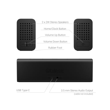 LaMetric TIME Wi-Fi Clock - Smart Home Essential and Speaker