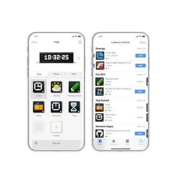 LaMetric TIME Wi-Fi Clock - Smart Home Essential and Speaker