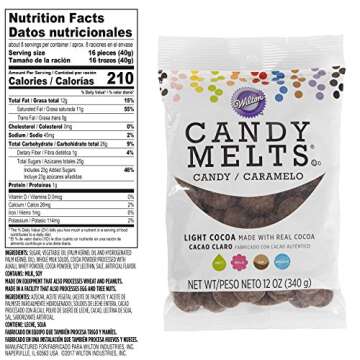 Wilton Light Cocoa and White Candy Melts® Candy Set, 4-Piece