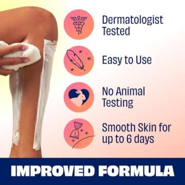 NAIR Shower Cream Hair Remover with Moroccan Argan Oil and Orange Blossom, Body Hair Removal Cream for Women, 12 oz