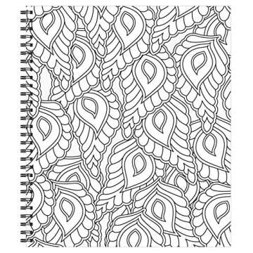 Large Print Easy Color & Frame - Calm (Stress Free Coloring Book)