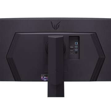 LG 45GR65DC-B Ultragear Curved Gaming Monitor 45-Inch 32:9 QHD 200Hz 1ms UltraWide Display AMD FreeSync Premium Pro VESA DisplayHDR 600 HDMI 2.1 x2 DP UBS x3 Tilt/Height/Swivel Stand - Black
