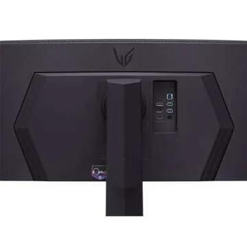 LG 45GR65DC-B Ultragear Curved Gaming Monitor 45-Inch 32:9 QHD 200Hz 1ms UltraWide Display AMD FreeSync Premium Pro VESA DisplayHDR 600 HDMI 2.1 x2 DP UBS x3 Tilt/Height/Swivel Stand - Black