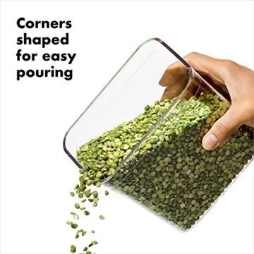 OXO Steel POP Container Big Medium Square 4.4 Qt