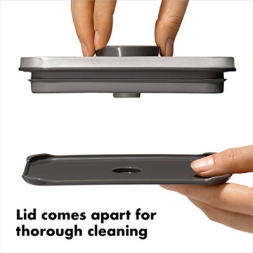 OXO Steel POP Container Big Medium Square 4.4 Qt