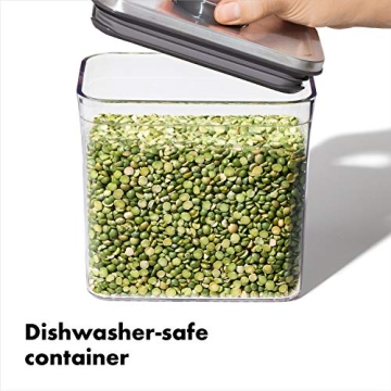 OXO Steel POP Container Big Medium Square 4.4 Qt