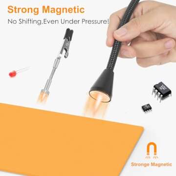 NOEVSBIG Magnetic Helping Hands Soldering Station – Versatile Tool