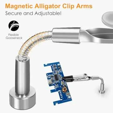 NOEVSBIG Magnetic Helping Hands Soldering Station – Versatile Tool