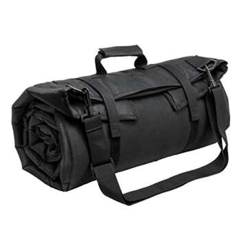 VISM by NcStar CVSHMR2957B Roll Up Shooting Mat, Black, 69 in