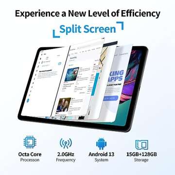 DOOGEE T20S 2K Android Tablet - Power and Clarity