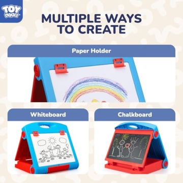 STEAM Life 3-in-1 Tabletop Easel for Kids Art