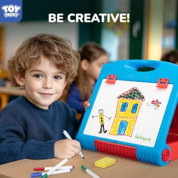 STEAM Life 3-in-1 Tabletop Easel for Kids Art