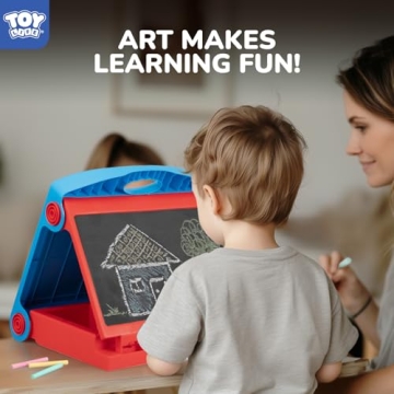 STEAM Life 3-in-1 Tabletop Easel for Kids Art