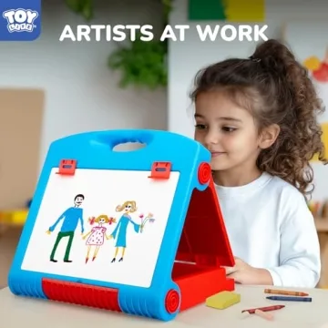 STEAM Life 3-in-1 Tabletop Easel for Kids Art