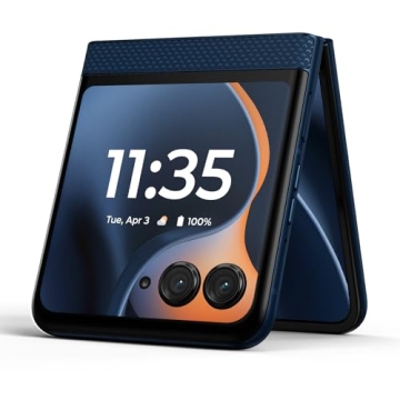 Motorola Moto Razr 5G 2025 - Unlocked 256GB, Foldable Display