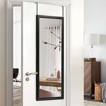 NeuType Over The Door Full Length Mirror - Stylish & Versatile Design