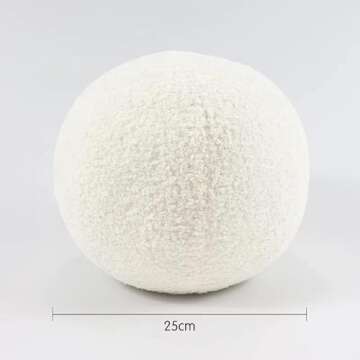 Stylish Oval Round Pillow Cushion for Modern Home Decor