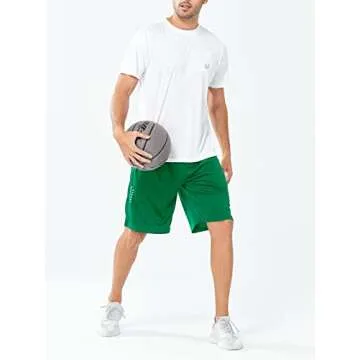 NORTHYARD Men's 10" Quick Dry Athletic Basketball Shorts