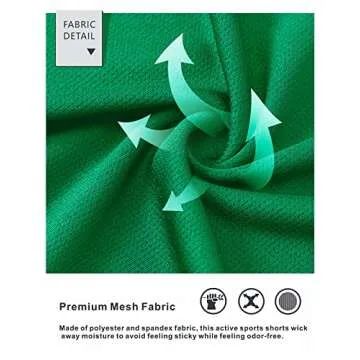 NORTHYARD Men's 10" Quick Dry Athletic Basketball Shorts