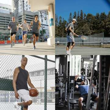 NORTHYARD Men's 10" Quick Dry Athletic Basketball Shorts