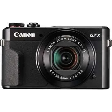 Canon PowerShot G7 X Mark II Digital Camera Bundle