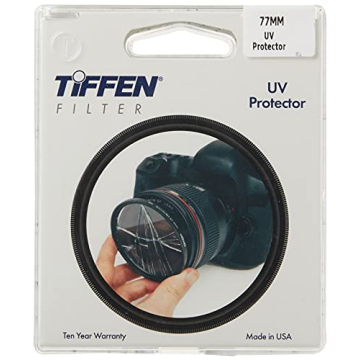 Tiffen UV Protection Filter 77mm for Crystal Clarity