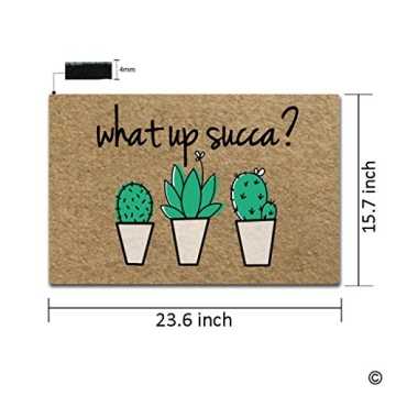 Personalized Funny Doormat Indoor Outdoor Decor