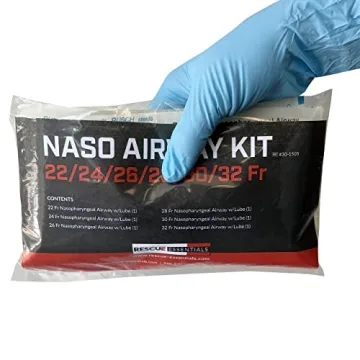 Rescue Essentials Naso Airway Kit with Lubricant 6 Pack